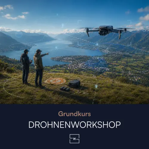 Drohnenworkshop-Grundkurs DROHNENWORKSHOP GRUNDKURS – SICHER FLIEGEN & BESSERE LUFTAUFNAHMEN