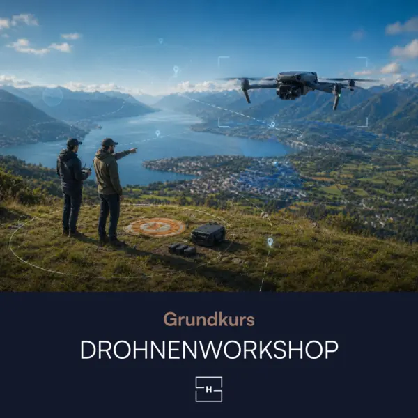 DROHNENWORKSHOP GRUNDKURS – SICHER FLIEGEN & BESSERE LUFTAUFNAHMEN